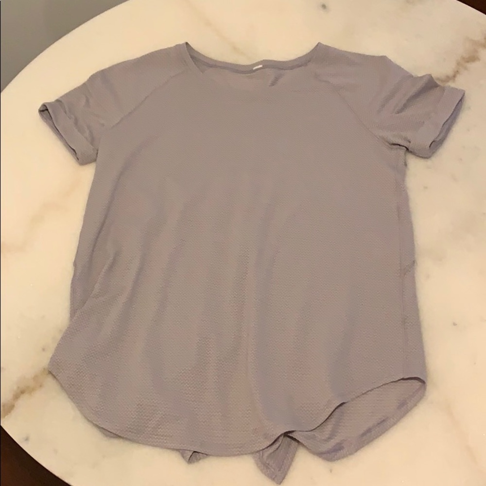 Open Up Tie Back Tee Size 2